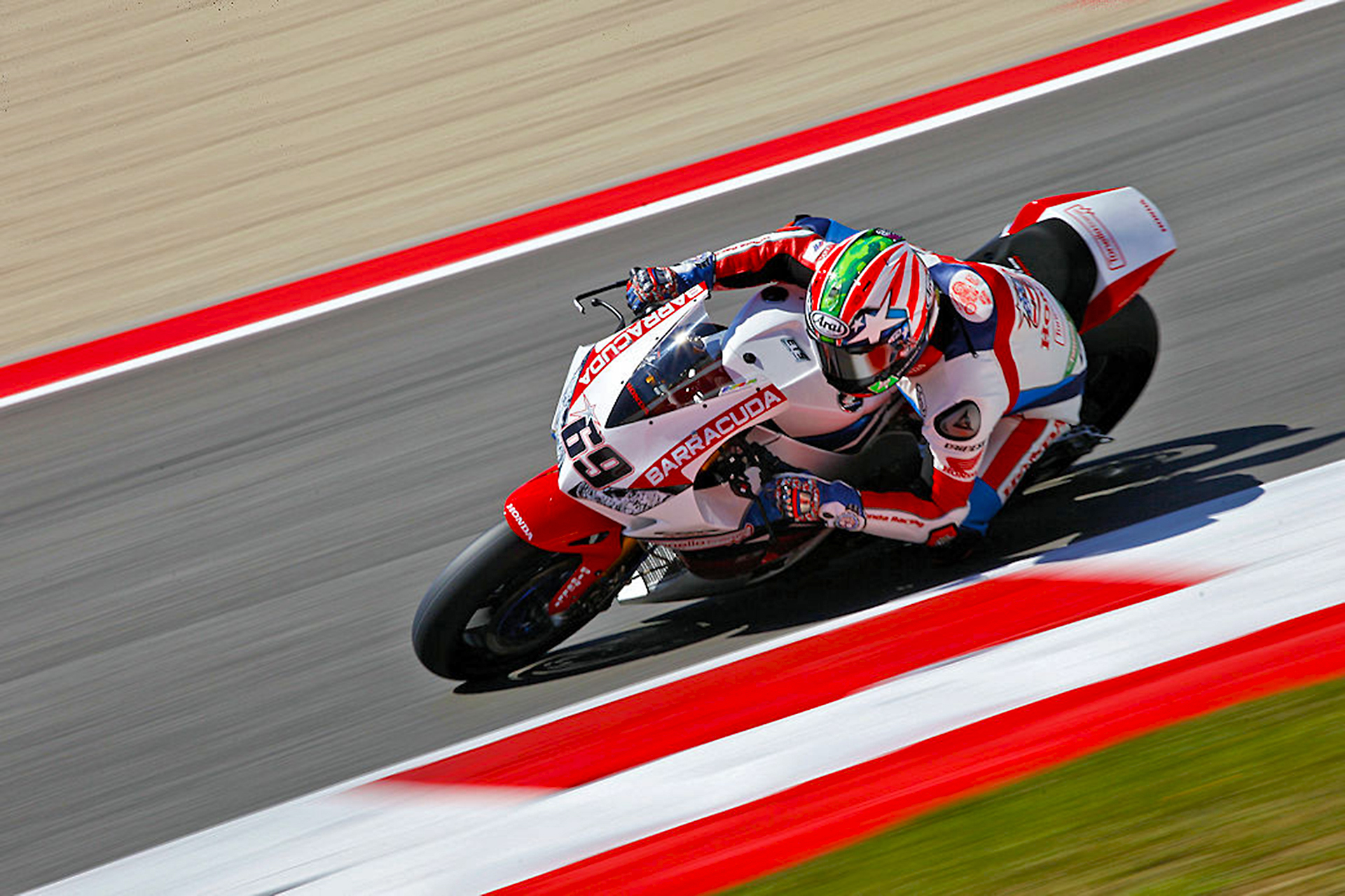 Niky Hayden.Superbike World Championship Misano World Circuit Marco Simoncelli